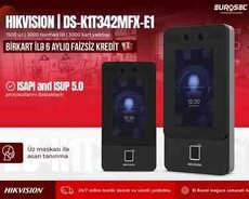 Girişə biometrik nəzarət terminalı Hikvision DS-K1T342MFX-E1