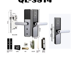  Asan quraşdırma, ucuz qiymət – QL-S814 smart qapı kilidi