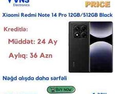 Xiaomi Redmi Note 14 Pro Midnight Black 512GB12GB
