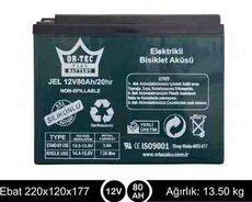Batareya VOLTA VRLA 12v 80ah
