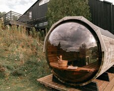 Barrel Sauna, Kub Sauna, Outdoor Sauna tikintisi