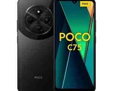 Xiaomi Poco C75 Black 128GB, 6GB