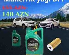 Hyundai Kia DPF mühərrik yağı