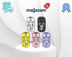 Jeqang JW-AP06  2.4G + Bluetooth Dual-mode Şarjolunan Mouse