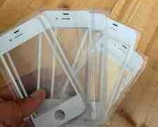 Apple iPhone 4S White 8GB ekran şüşəsi