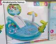 Atraksiyonlu hovuz İntex