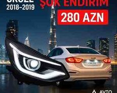 Chevrolet Cruze LED lupa faraları