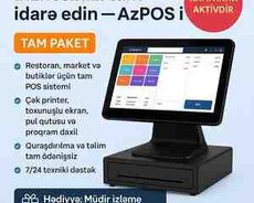 Pos sistemləri barkod restoran proqramı 1