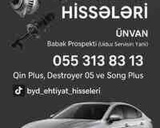 BYD Ehtiyat hissələri