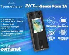 ZKTeco SenseFace 3A üz tanıma cihazı