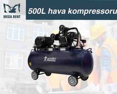 Hava kompressoru 12 Bar 500L
