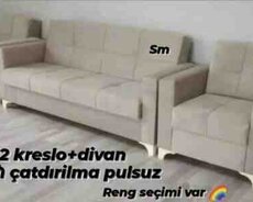 Divan və kreslo
