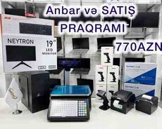 Ərzaq magaza üçün Satış Praqramı və avadanıqları