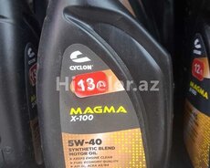 cyclon x-100 5w-40 1litr mühərrik yağı