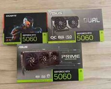 Video kartlar ASUS, Gigabyte RTX 5060 OC GPU