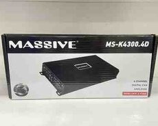 Səsgücləndirici Massive 4x300 rms k4300