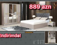 bazalı yataq desti , yataq mebeli yataqlar