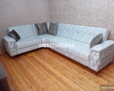 Paris künc divan yeni modern və bazalı
