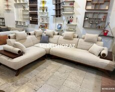 modern künc divan modeli ağ uqlavoy