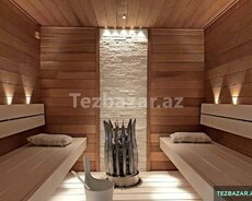 Sauna təmir-tikinti-baxım