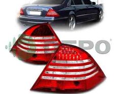 Mercedes S-Class W220 stop işıqları
