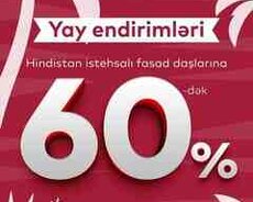 Outlet fasad daşları