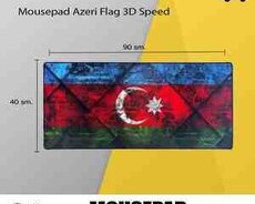 Mousepad Azeri Flag 3D Speed
