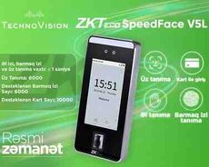 ZKTeco SpeedFace V5L üz tanıma cihazı