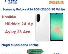 Samsung Galaxy A26 5G White 256GB, 8GB