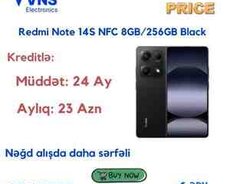 Xiaomi Redmi Note 14S Midnight Black 256GB, 8GB