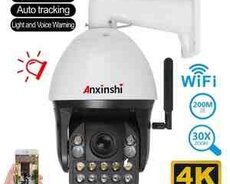 Wifi Simsiz PTZ360 kamera 3MP, 2K +64gb