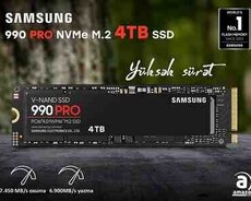 Samsung 990 PRO 4TB SSD PCIe 4.0 M.2 2280