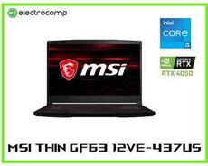 MSI Thin GF63 12VE-437US