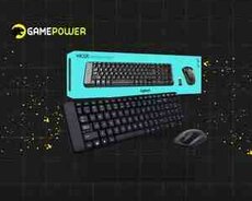 Klaviatura və kompüter siçanı LOGITECH WR MK220