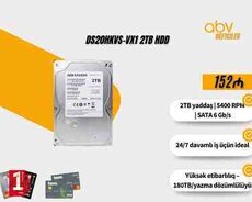 Hikvision DS-20HKVS 2TB HDD