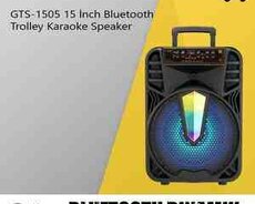 Bluetooth dinamik GTS-1505 15 İnch Karaoke