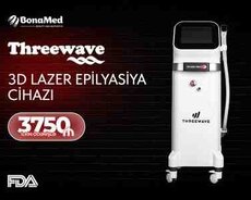 Lazer epilyasiya cihazı Threewave 3D