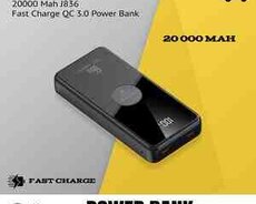 Powerbank J836 20000 mAh