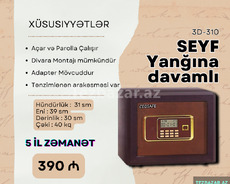 Yanğına davamlı seyf 3d-310