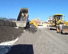 Asfalt işi.