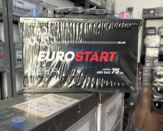 75 AH Eurostart akumlyatoru.