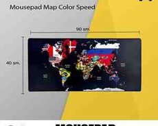 Mousepad Map Color Speed