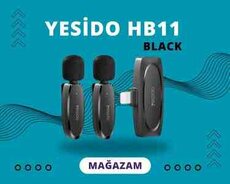 Yesido KR14  Dual Lavalier Wireless mikrofon sistemi