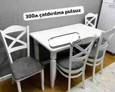 Masa və oturacaqlar