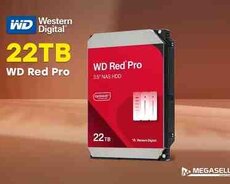 Western Digital 22TB WD Red Pro NAS Hard Drive - WD221KFGX
