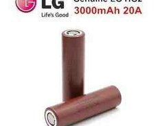 Batareya 18650 LG LGABHG21865 21865 LI-MN 20A 3000mAh