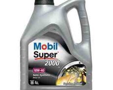 Mobil Super 2000 X1 10W40 4 LT mühərrik yağı