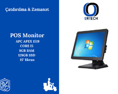 Pos Monitor "Apc Apex P1519 I5 8Gb Ram 128Gb Ssd 15"