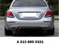 Mercedes W213 E213 arxa buferin nikeli xromu kantı