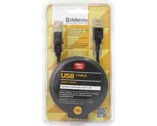 Defender USB04-06PRO USB2.0 AM-BM, 1.8m (Model 87430)